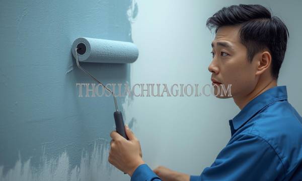 thợ sơn nhà phường phú hữu uy tín