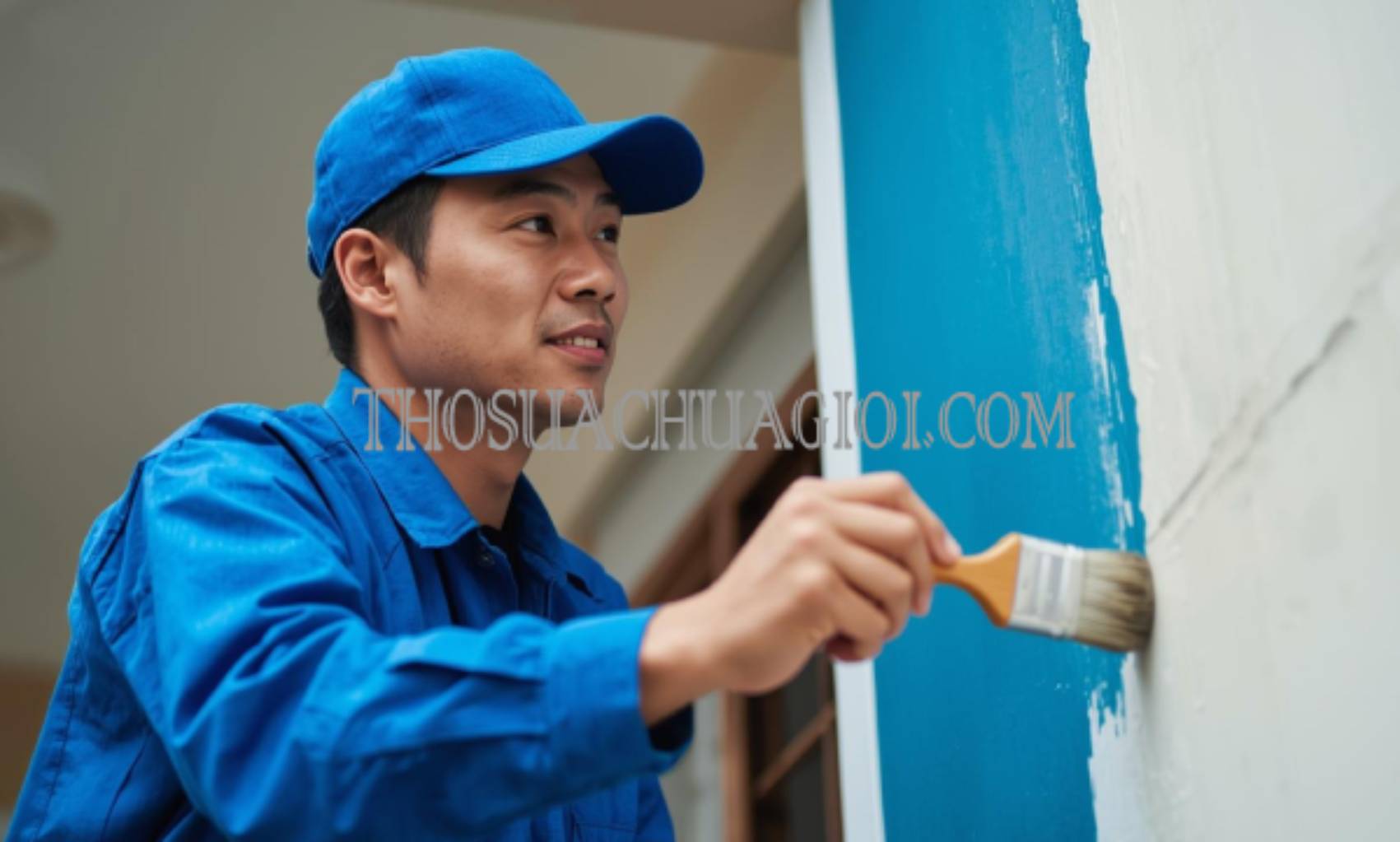 Thợ sơn nhà phường Phú Mỹ cũ uy tín 15 phút đến nơi