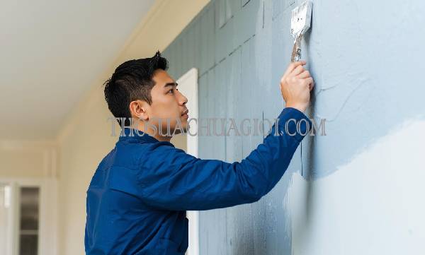 Thợ sơn nhà phường Tam Phú cũ uy tín 15 phút đến nơi