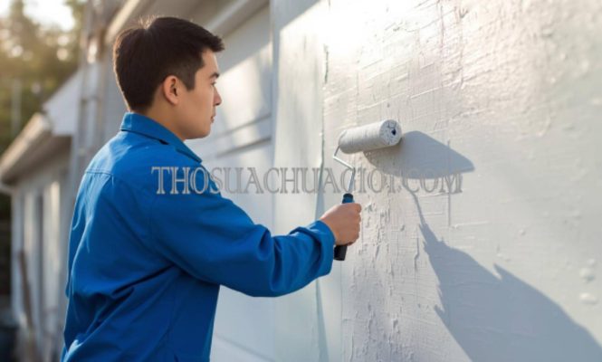 thợ sơn nhà phường tân phong