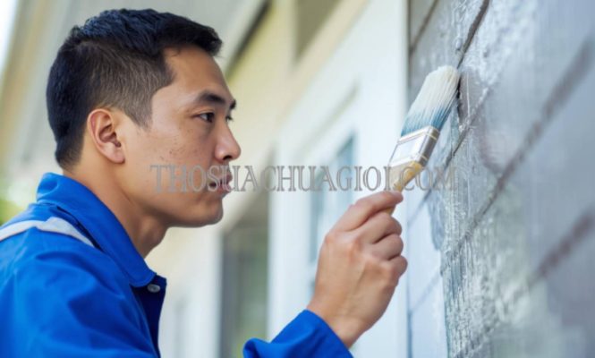 thợ sơn nhà phường tân phong giá rẻ