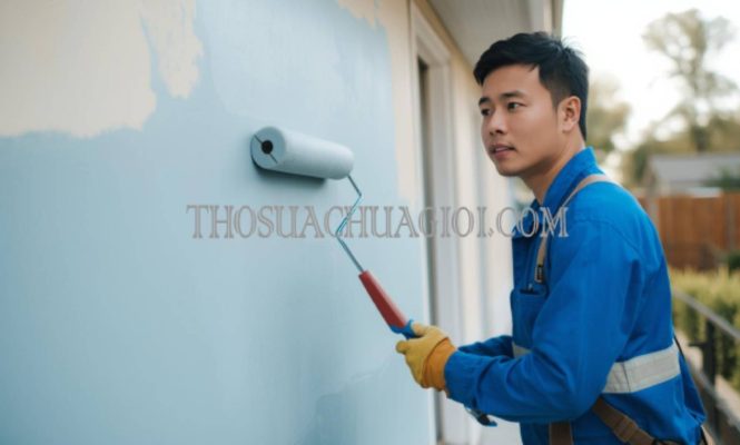 thợ sơn nhà phường tân quy