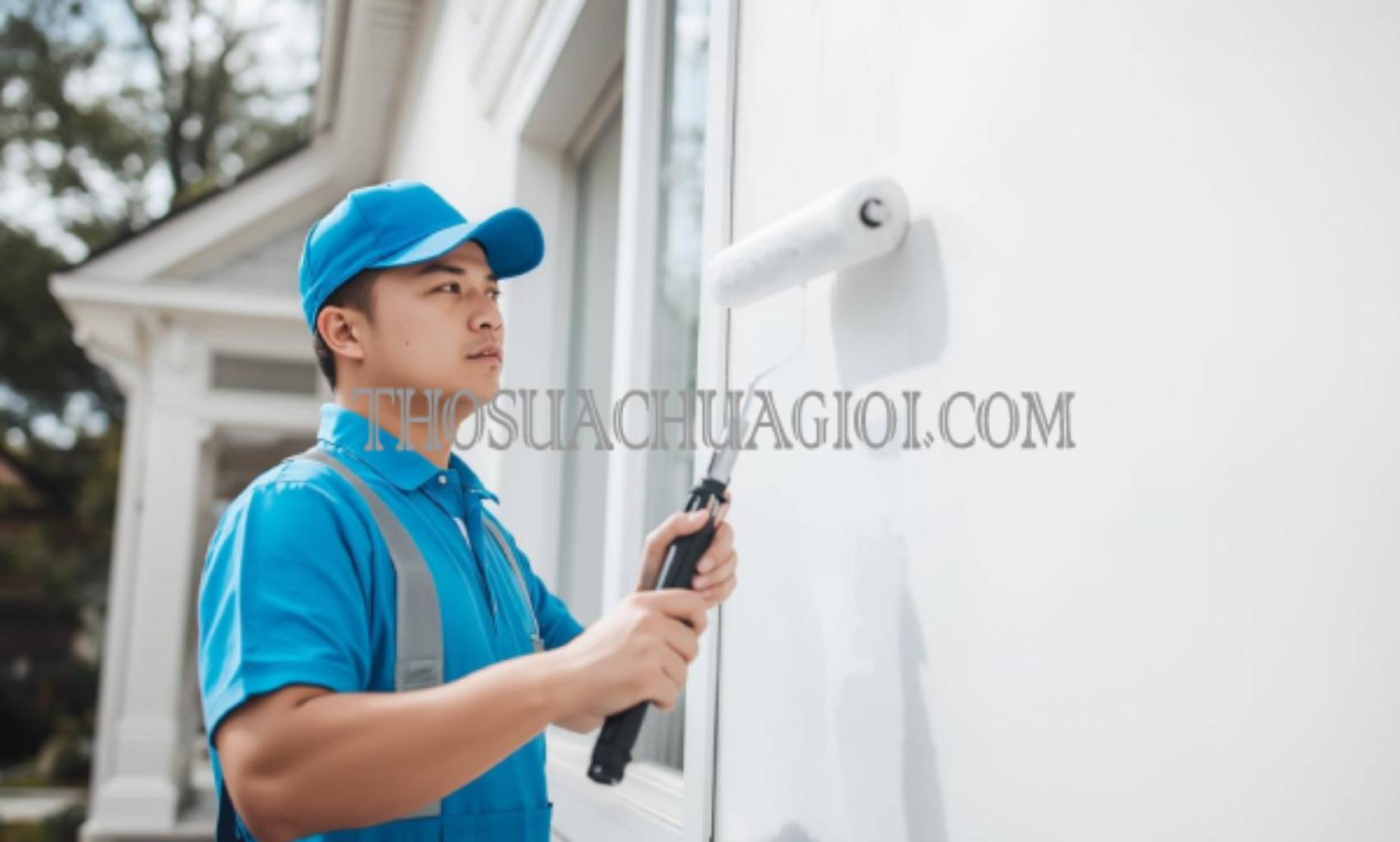 Thợ sơn nhà phường Tân Thới Hòa cũ giá rẻ 20 phút có mặt