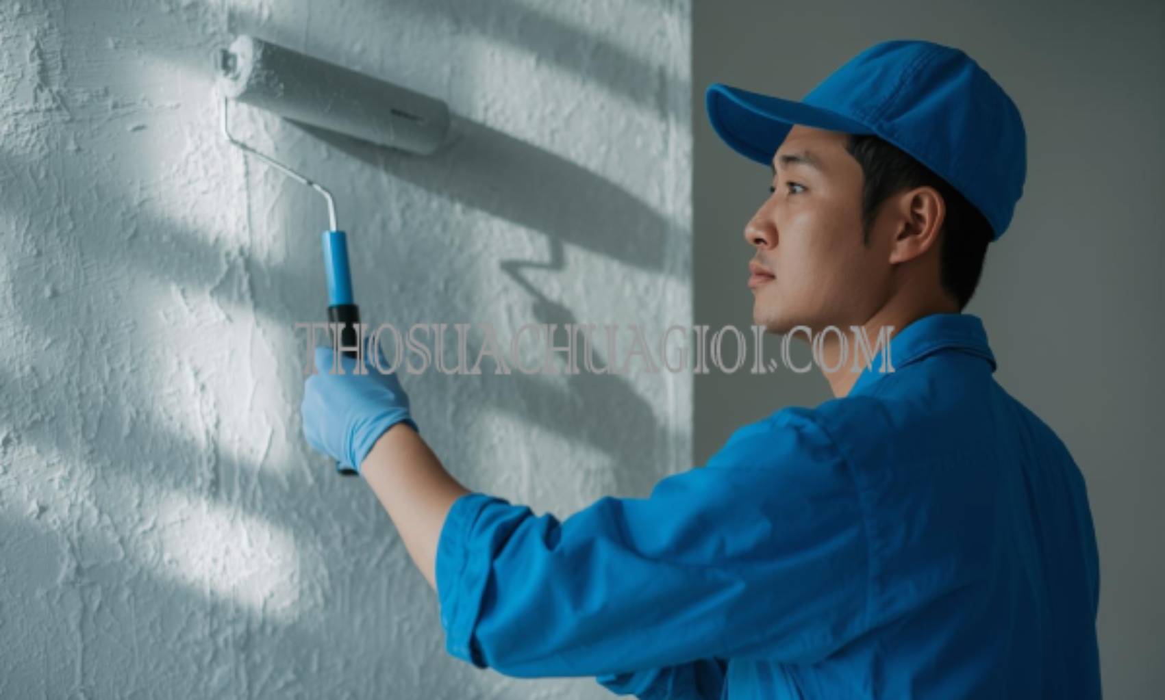 Thợ sơn nhà phường Thạnh Lộc cũ uy tín 15 phút đến nơi