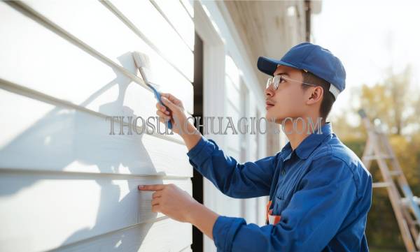 Thợ sơn nhà phường Thảo Điền cũ chất lượng 25 phút có
