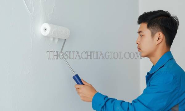 Thợ sơn nhà phường Thủ Thiêm cũ liên hệ 10 phút có