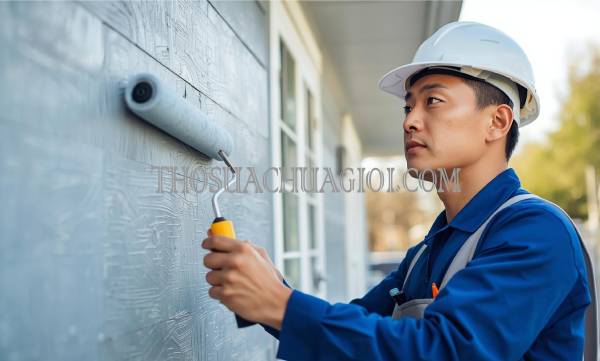 Thợ sơn nhà phường Trường Thọ cũ liên hệ 10 phút có
