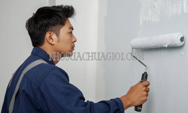 thợ sơn nhà xã lê minh xuân uy tín