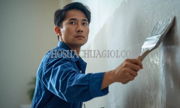 Thợ sơn nhà xã Long Thới cũ liên hệ 10 phút có