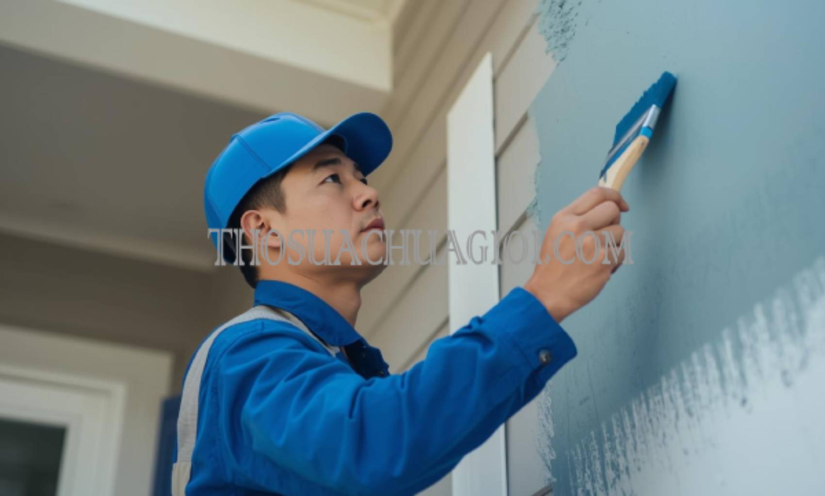 Thợ sơn nhà xã Nhị Bình cũ chất lượng 25 phút có