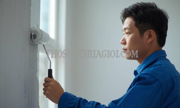 Thợ sơn nhà xã Nhơn Đức cũ giá rẻ 20 phút có mặt