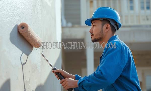 thợ sơn nhà xã phong phú giá rẻ