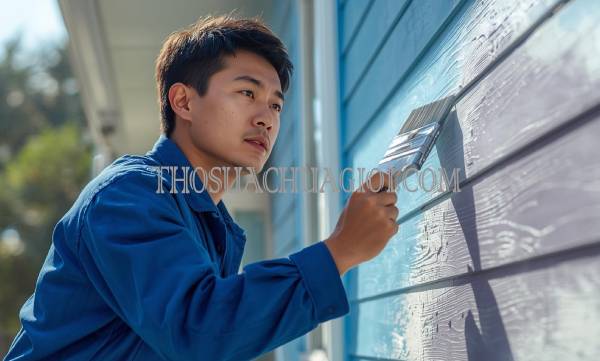 thợ sơn nhà xã phong phú uy tín