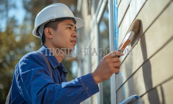 Thợ sơn nhà xã Phong Phú cũ chất lượng 25 phút có
