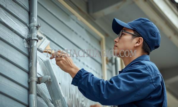 Thợ sơn nhà xã Phước Lộc cũ giá rẻ 20 phút có mặt