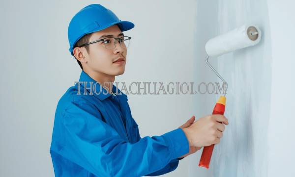 Thợ sơn nhà xã Qui Đức cũ chất lượng 25 phút có