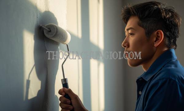 thợ sơn nhà xã qui đức uy tín