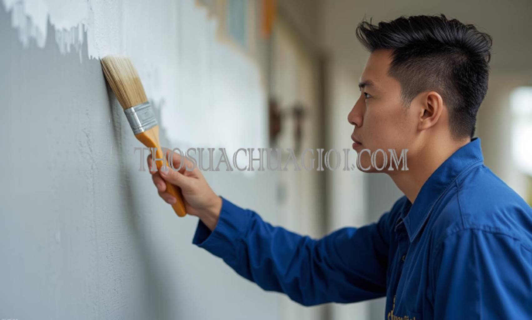 Thợ sơn nhà xã Tân Hiệp cũ gọi 30 phút có mặt