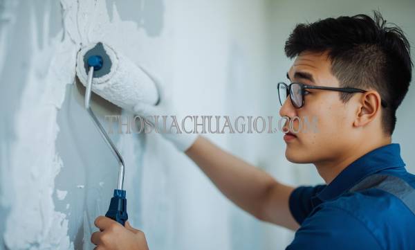 thợ sơn nhà xã tân kiên giá rẻ