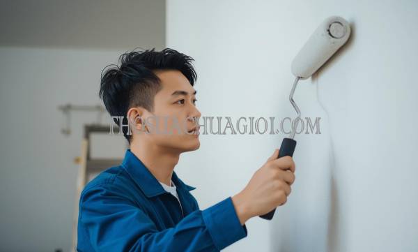 Thợ sơn nhà xã Tân Kiên cũ gọi 30 phút có mặt