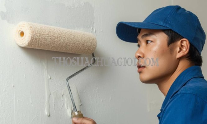 thợ sơn nhà xã tân phú trung