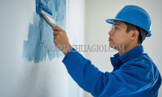 thợ sơn nhà xã tân phú trung giá rẻ