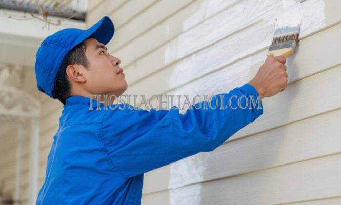 thợ sơn nhà xã tân thạnh đông giá rẻ