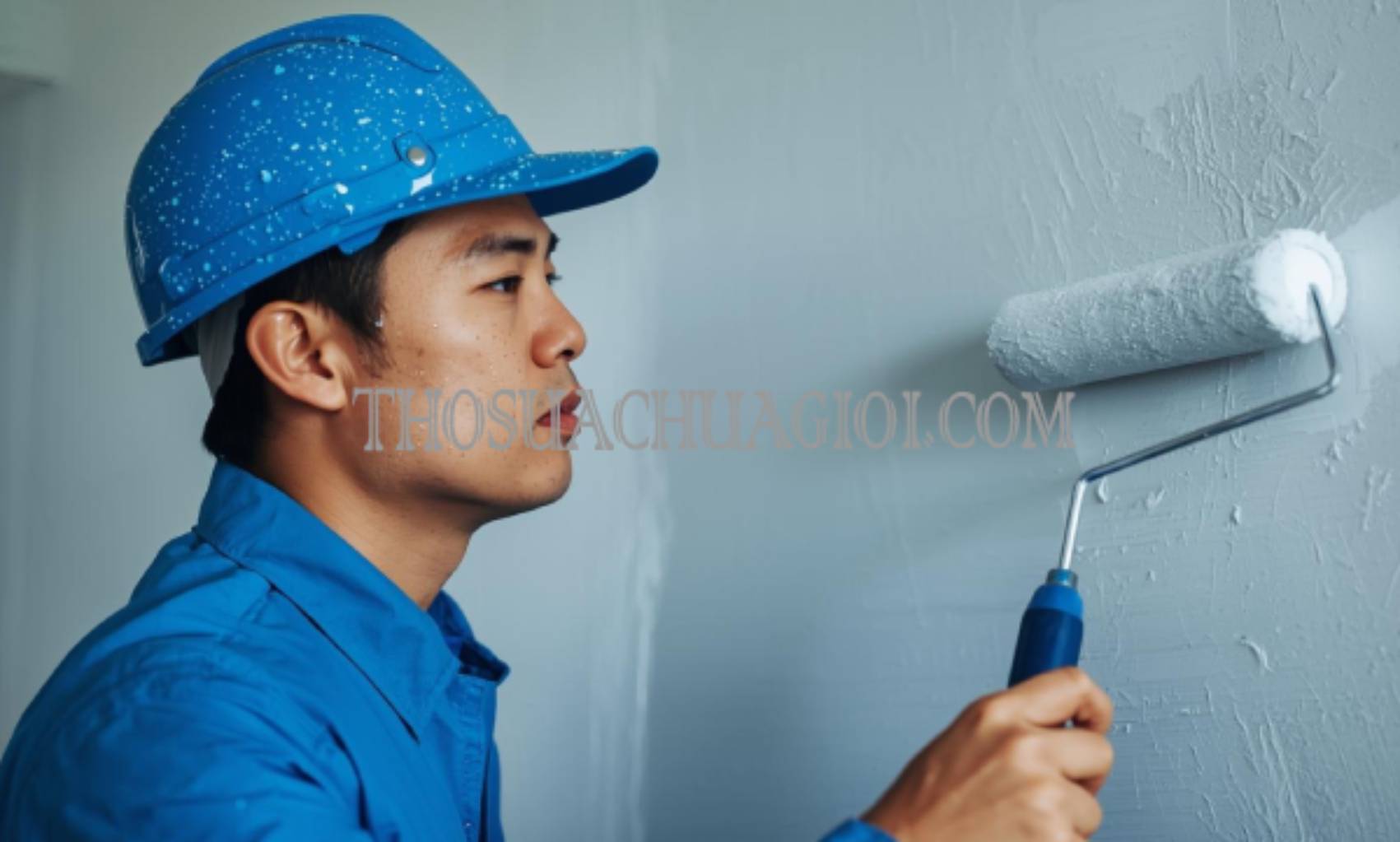 Thợ sơn nhà xã Tân Thạnh Tây cũ uy tín 15 phút đến nơi