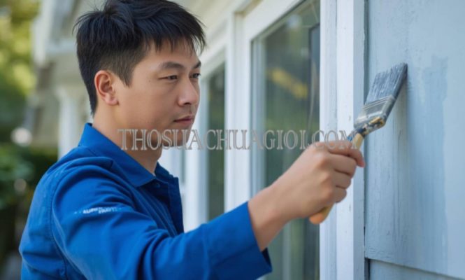 thợ sơn nhà xã tân thới nhì giá rẻ