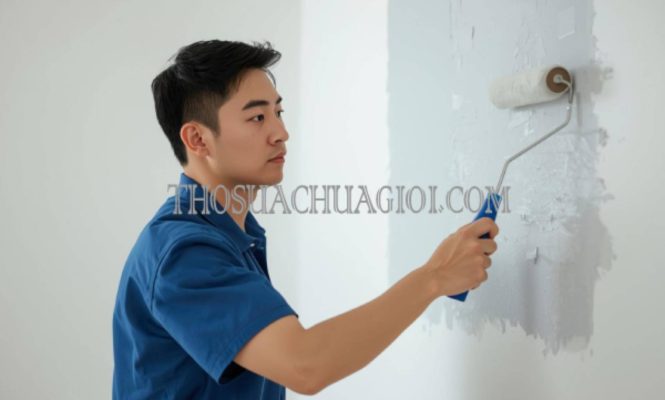 thợ sơn nhà xã tân thông hội giá rẻ
