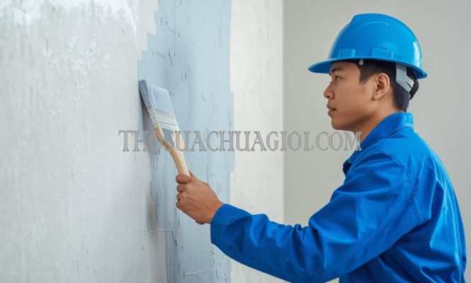 thợ sơn nhà xã tân thông hội uy tín