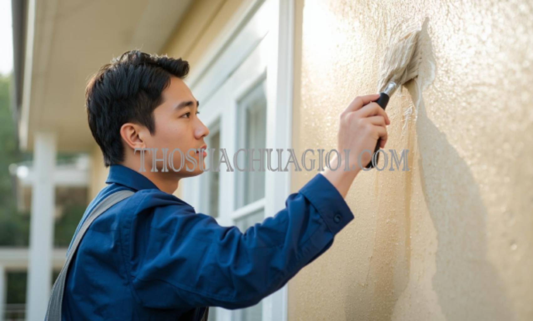 Thợ sơn nhà xã Tân Xuân cũ liên hệ 10 phút có