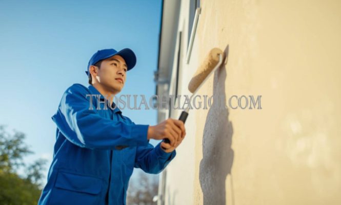 thợ sơn nhà xã thới tam thôn uy tín