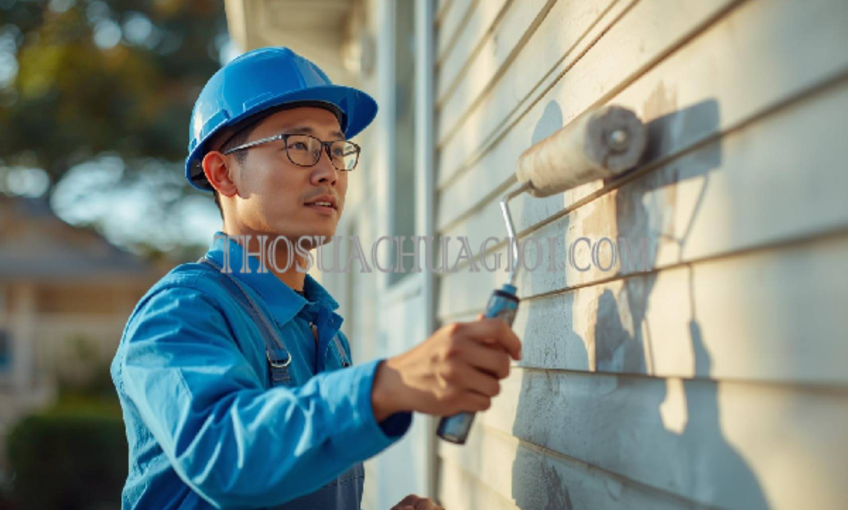 Thợ sơn nhà xã Thới Tam Thôn cũ giá rẻ 20 phút có mặt