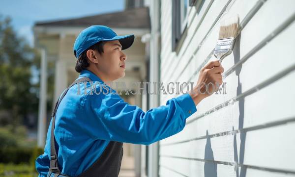 thợ sơn nhà xã xuân thới thượng giá rẻ