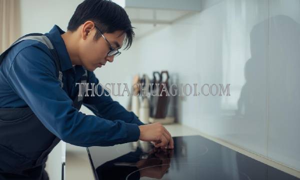 Thợ sửa bếp từ KCN Mỹ Xuân giá rẻ 15 phút thợ đến nơi