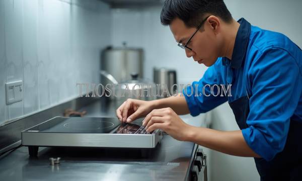 Thợ sửa bếp từ phường Cẩm Thành giá rẻ 20 phút có mặt