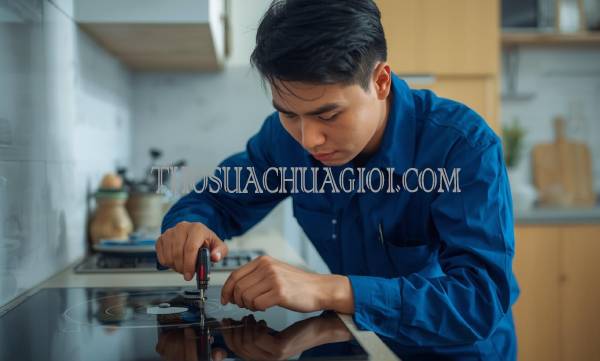 thợ sửa bếp từ phường trà câu giá rẻ