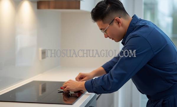 thợ sửa bếp từ tại cái mép