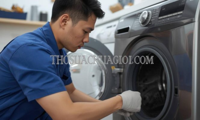 thợ sửa máy giặt kcn mỹ xuân giá rẻ