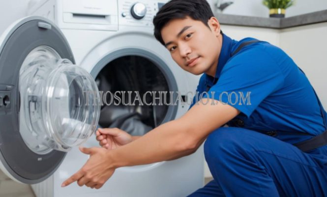thợ sửa máy giặt kcn phú mỹ