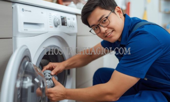 thợ sửa máy giặt kcn phú mỹ giá rẻ