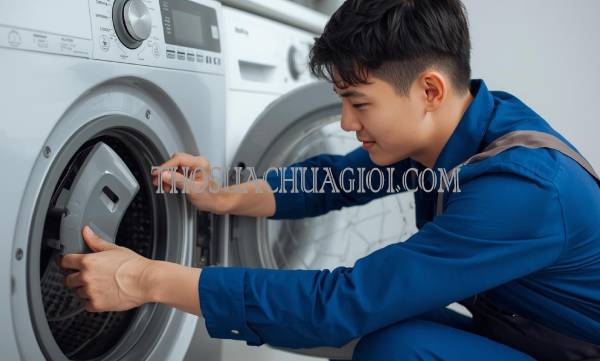 Thợ sửa máy giặt phường Tam Thắng giá rẻ 20 phút có mặt