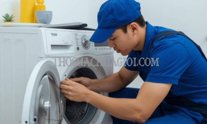 thợ sửa máy giặt tại châu đức