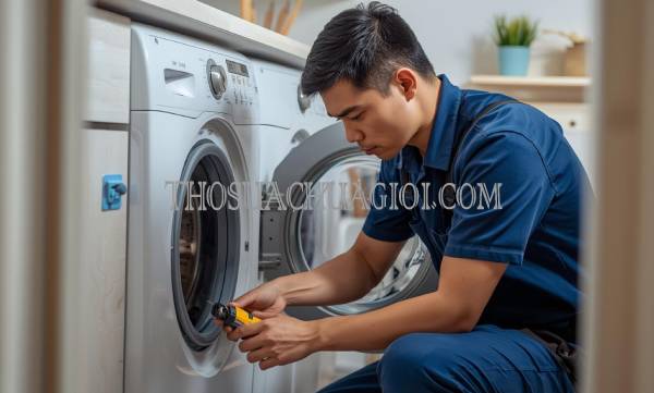 thợ sửa máy giặt tại chung cư akari city giá rẻ