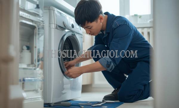 Thợ sửa máy giặt tại chung cư Âu Cơ Tower gọi 30 phút có mặt