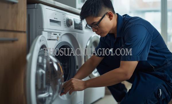 Thợ sửa máy giặt tại chung cư Bee Home gọi 30 phút có mặt