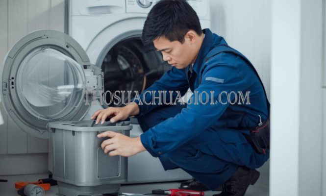 thợ sửa máy giặt tại chung cư đức khải giá rẻ