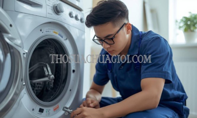 thợ sửa máy giặt tại chung cư eco green