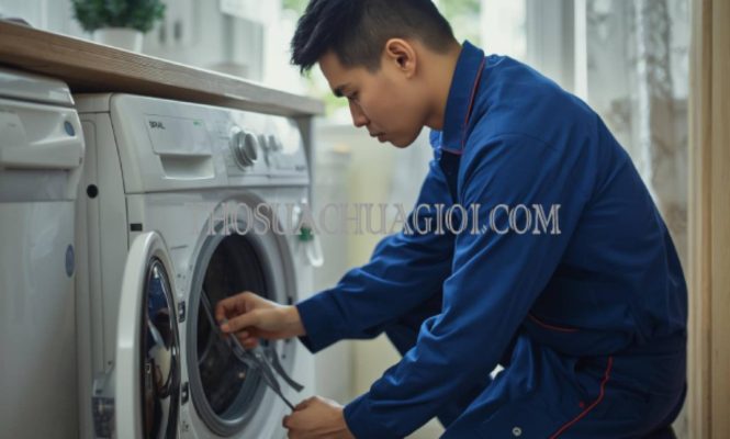 thợ sửa máy giặt tại chung cư eco green uy tín